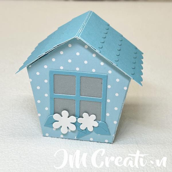 Stanzschablone - Vogelhaus mini - Videoanleitung in Artikelbeschreibung